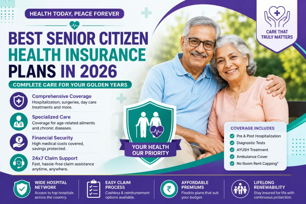 Best Senior Citizen Health Insurance Plans in 2026