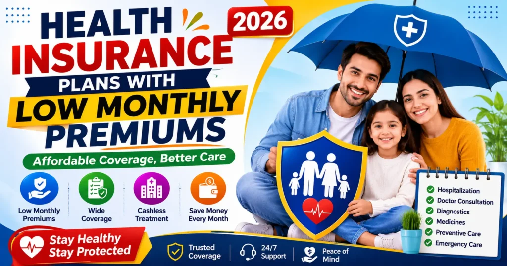 Health Insurance Plans With Low Monthly Premiums