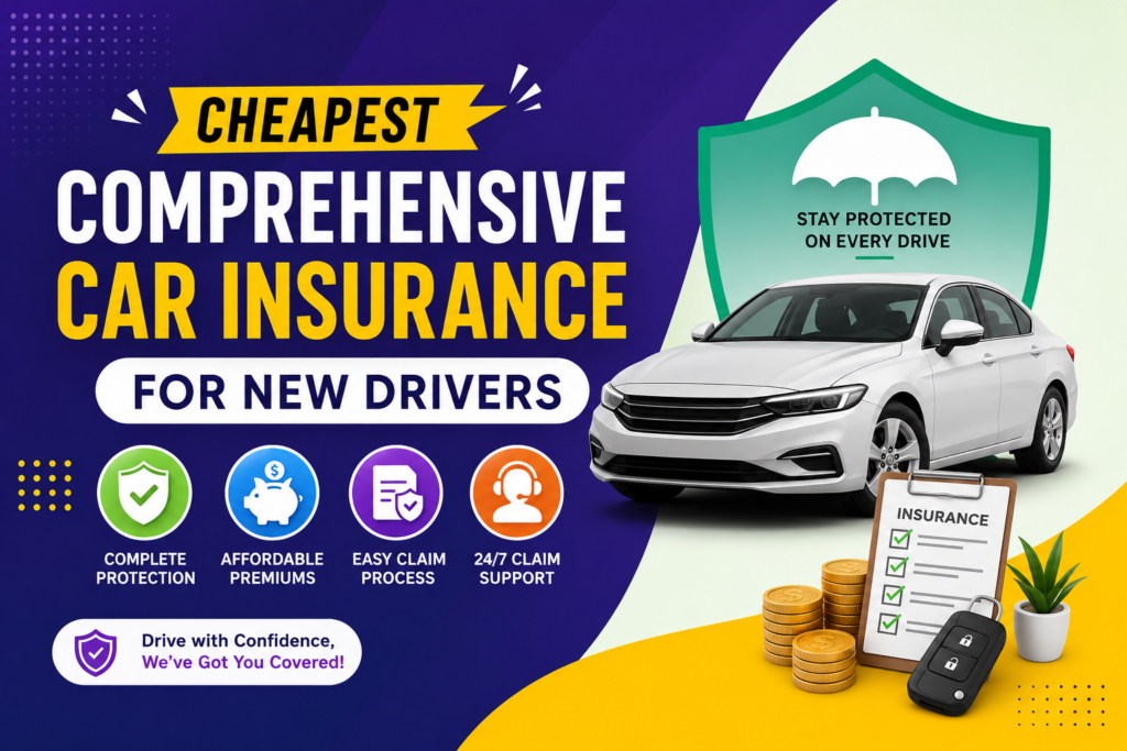 Cheapest Comprehensive Car Insurance for New Drivers