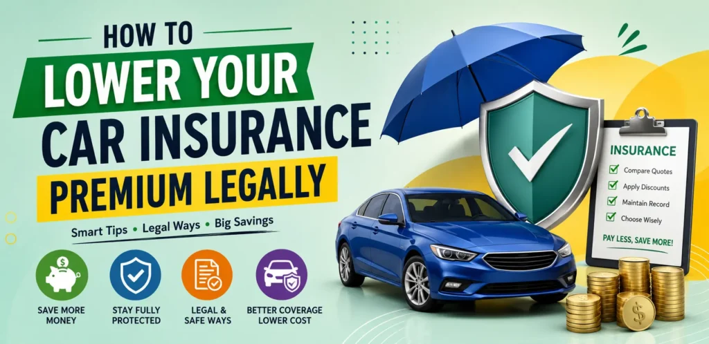 How to Lower Your Car Insurance Premium Legally