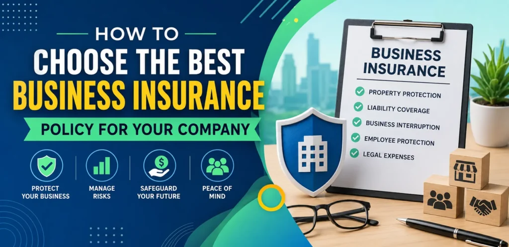 How to choose the best business insurance policy for your company